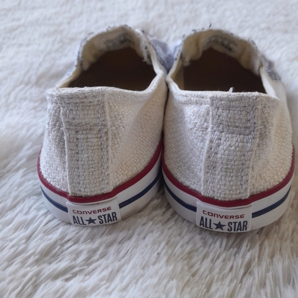 Women’s Converse slip on shoes Converse Fancy Espadrille sz 8 - Picture 6 of 10